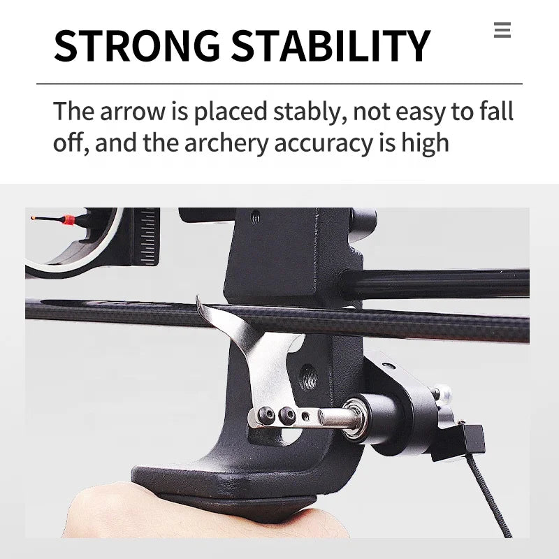 Drop Away Arrow Rest High Speed Fall Right or Left Hand Archery Compound Bow Adjustable Hunting Shooting Training Accessories