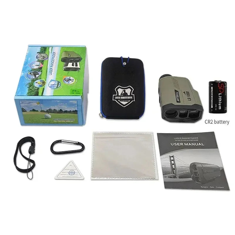 Oem Acceptable Wide-Angle View Rangefinder Smart Slope Compensation Hunting Golf Rangefinder