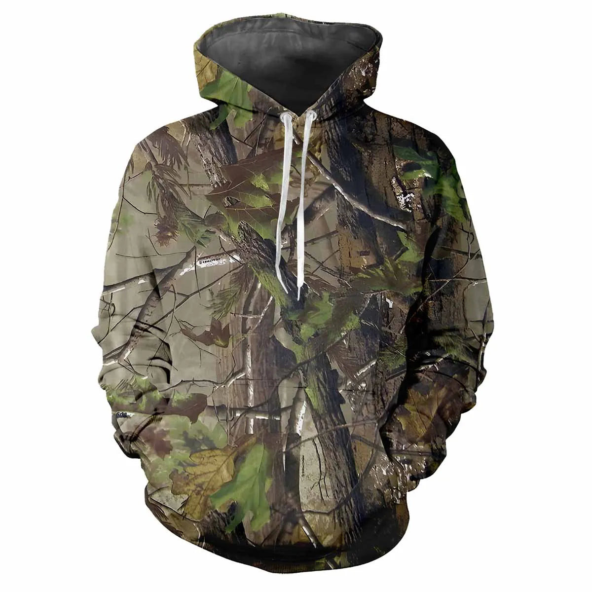 Camouflage Hunting Animals Outdoor Camouflage Spring And Autumn Men's Hoodie Street Trend Loose Comfortable Casual Top Clothing