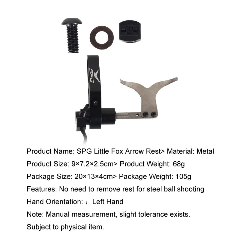 Drop Away Arrow Rest High Speed Fall Right or Left Hand Archery Compound Bow Adjustable Hunting Shooting Training Accessories
