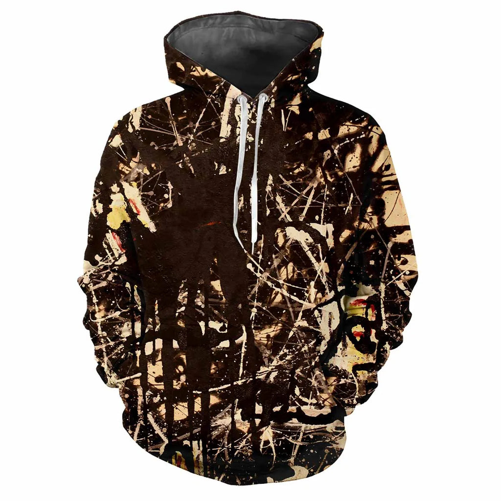 Camouflage Hunting Animals Outdoor Camouflage Spring And Autumn Men's Hoodie Street Trend Loose Comfortable Casual Top Clothing
