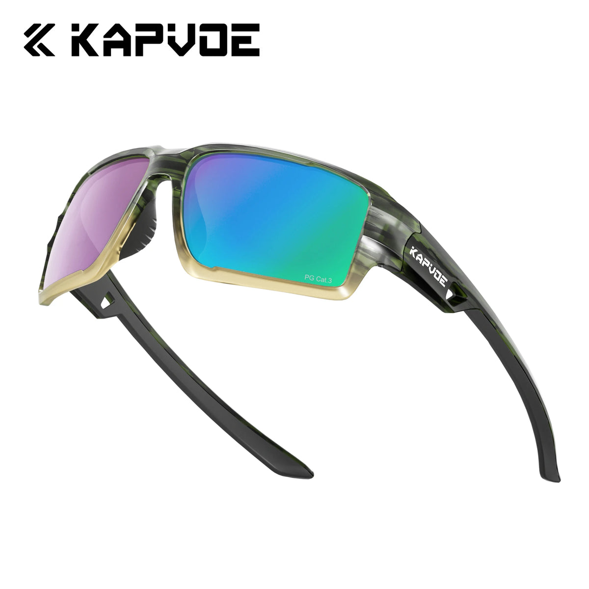 Kapvoe Cycling Glasses for Bike UV400 MTB Road Driving Cool Sports Bicycle Eyewear Men Polarized Fishing Sunglasses Fashion