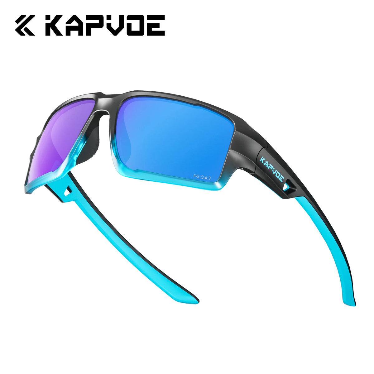 Kapvoe Cycling Glasses for Bike UV400 MTB Road Driving Cool Sports Bicycle Eyewear Men Polarized Fishing Sunglasses Fashion