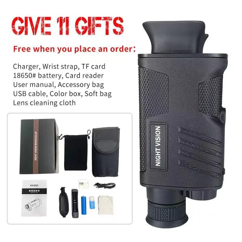 New Generation Mini Portable Outdoor Night Vision Camera Infrared Hunting Scanner & Water Leak Detection