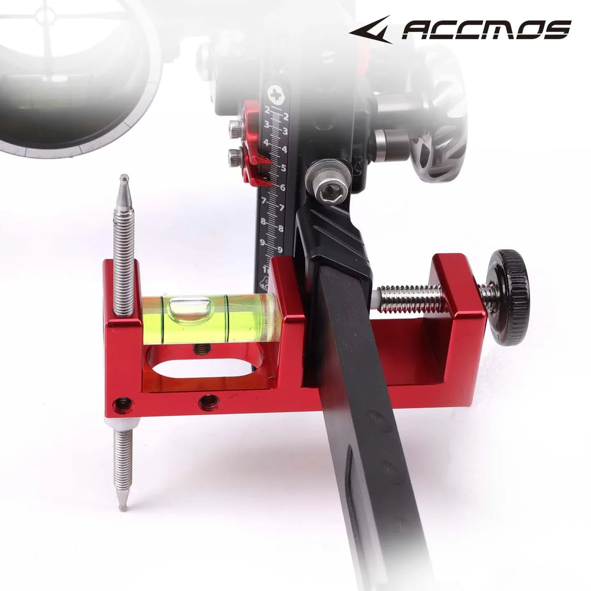 ACCMOS 3-Axis Sight Leveler Bow Sight Axis Leveling Gauge Calibration Tool with Spirit Bubble for Precise Shooting Accuracy