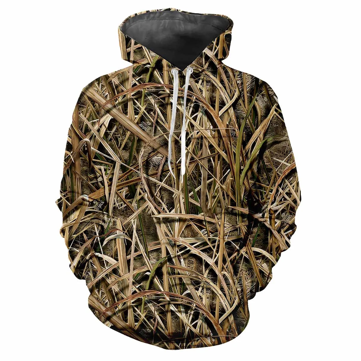 Camouflage Hunting Animals Outdoor Camouflage Spring And Autumn Men's Hoodie Street Trend Loose Comfortable Casual Top Clothing