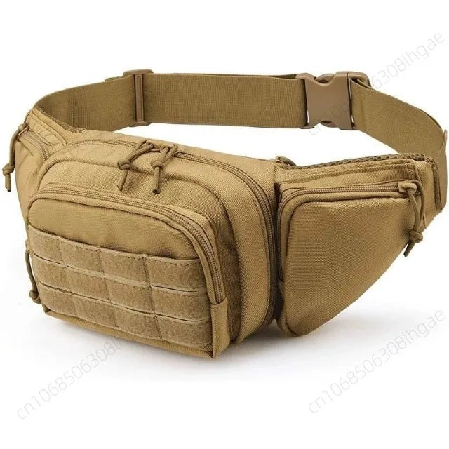 2026 New Outdoor Multi Functional Invisible Waist Attachment Bag for Men's Sports Storage Waist Bag Outdoor Tool Kit