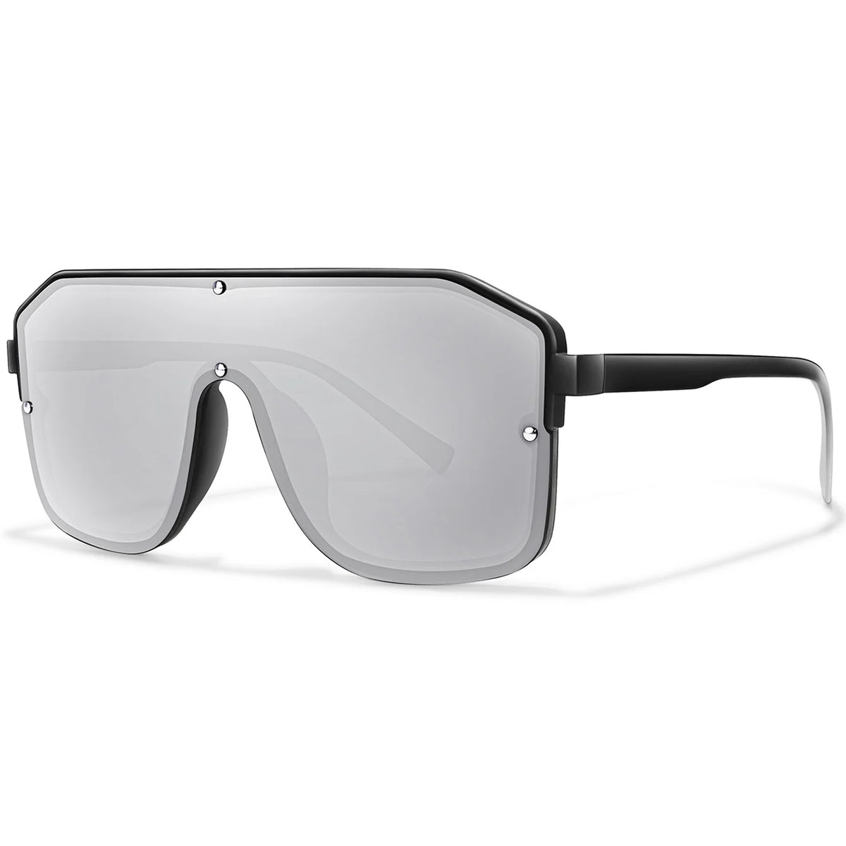 New Brand Square Big Frame Sunglasses Men Women Fashion Goggles Outdoor Sports Cycling Driving Travel Windproof Eyewear Festival