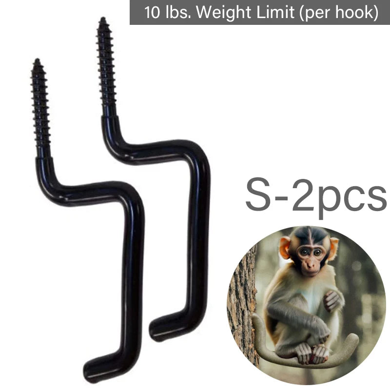 Tree Stand Bow Hooks for Hunting Archery Bow Hunting Accessories Tree Stand Accessories Bow Gear Holder Screw in Accessory Hook