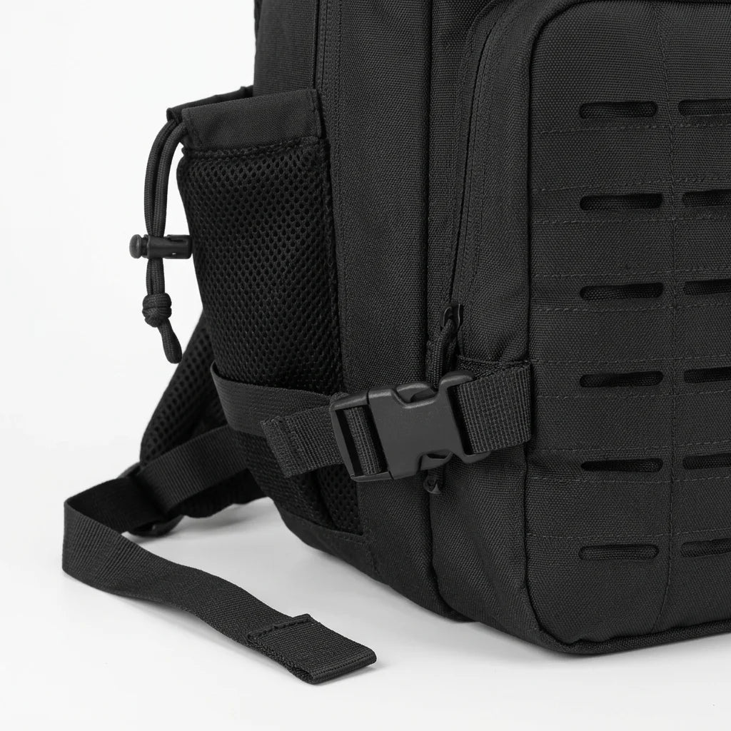 26L Tactical Hunting Backpack for Men with Dual Cup Holders, MOLLE Outdoor Hiking Rucksack for Deer Bow Archery Elk Duck Waterfowl Hunting, Camping Travel Gear Storage Bag