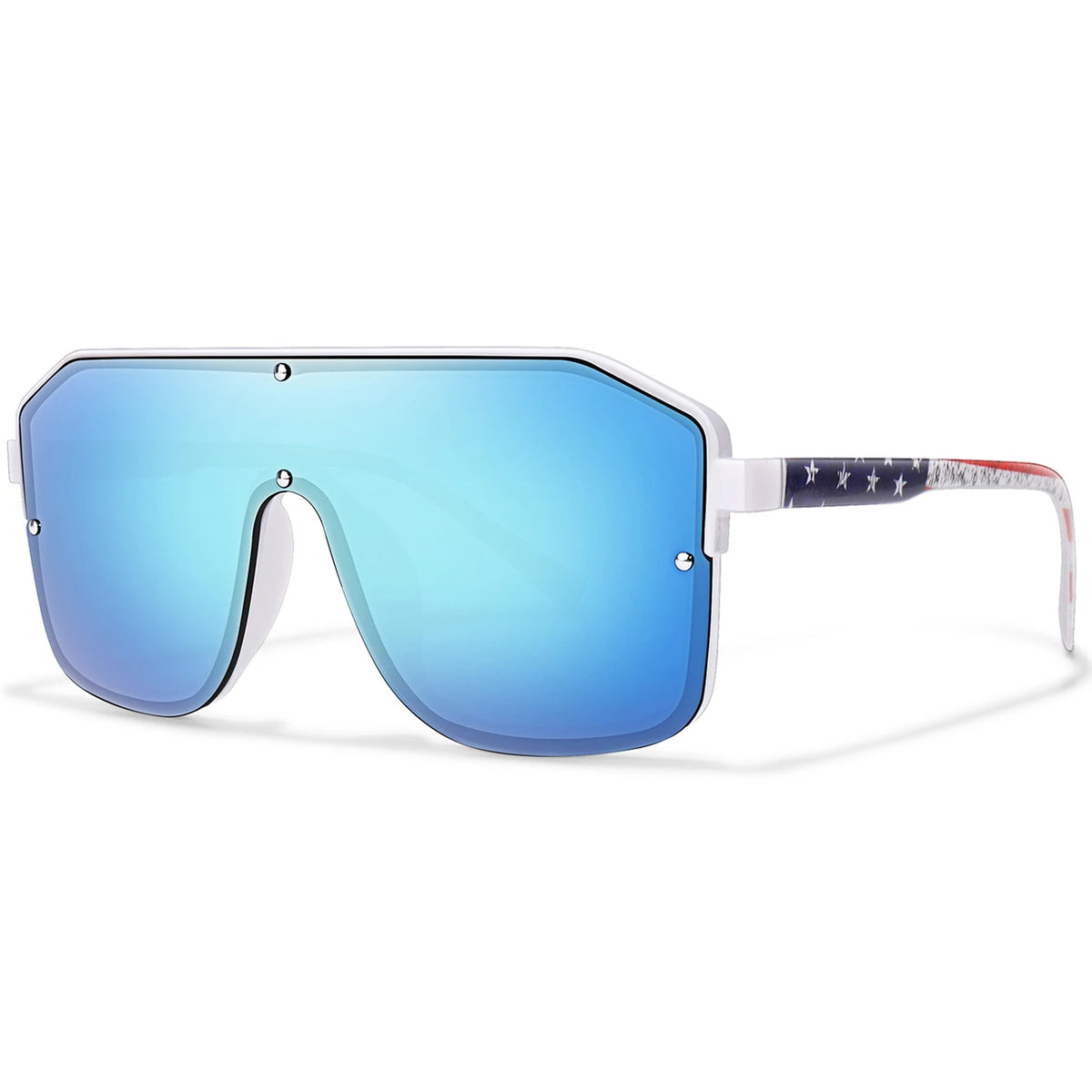 New Brand Square Big Frame Sunglasses Men Women Fashion Goggles Outdoor Sports Cycling Driving Travel Windproof Eyewear Festival
