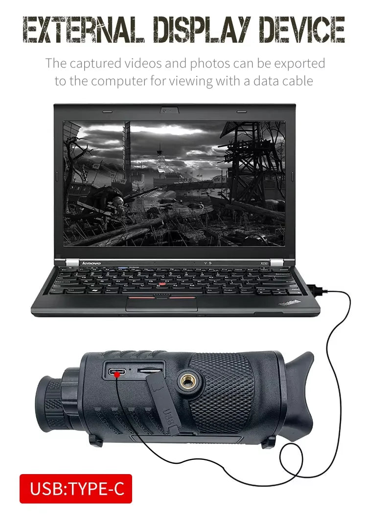 New Generation Mini Portable Outdoor Night Vision Camera Infrared Hunting Scanner & Water Leak Detection