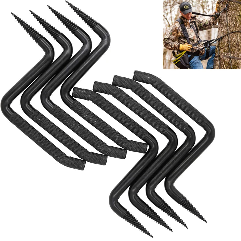 Tree Stand Bow Hooks for Hunting Archery Bow Hunting Accessories Tree Stand Accessories Bow Gear Holder Screw in Accessory Hook