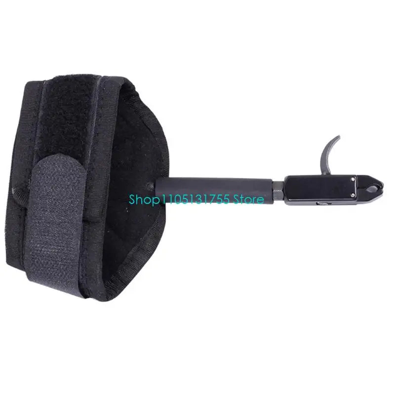 K0EF Adjustable Release Aids Compound Bow Trigger Caliper Wrist Strap for Arrow Trigger Wristband for Handed